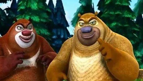 熊出没吃瓜搞笑视频,瓜田笑果，欢乐无限